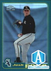 2001 Topps Chrome Traded Retrofractors White Sox Baseball Card #T221 Josh Fogg
